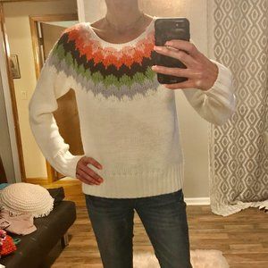 Trendy winter sweater
